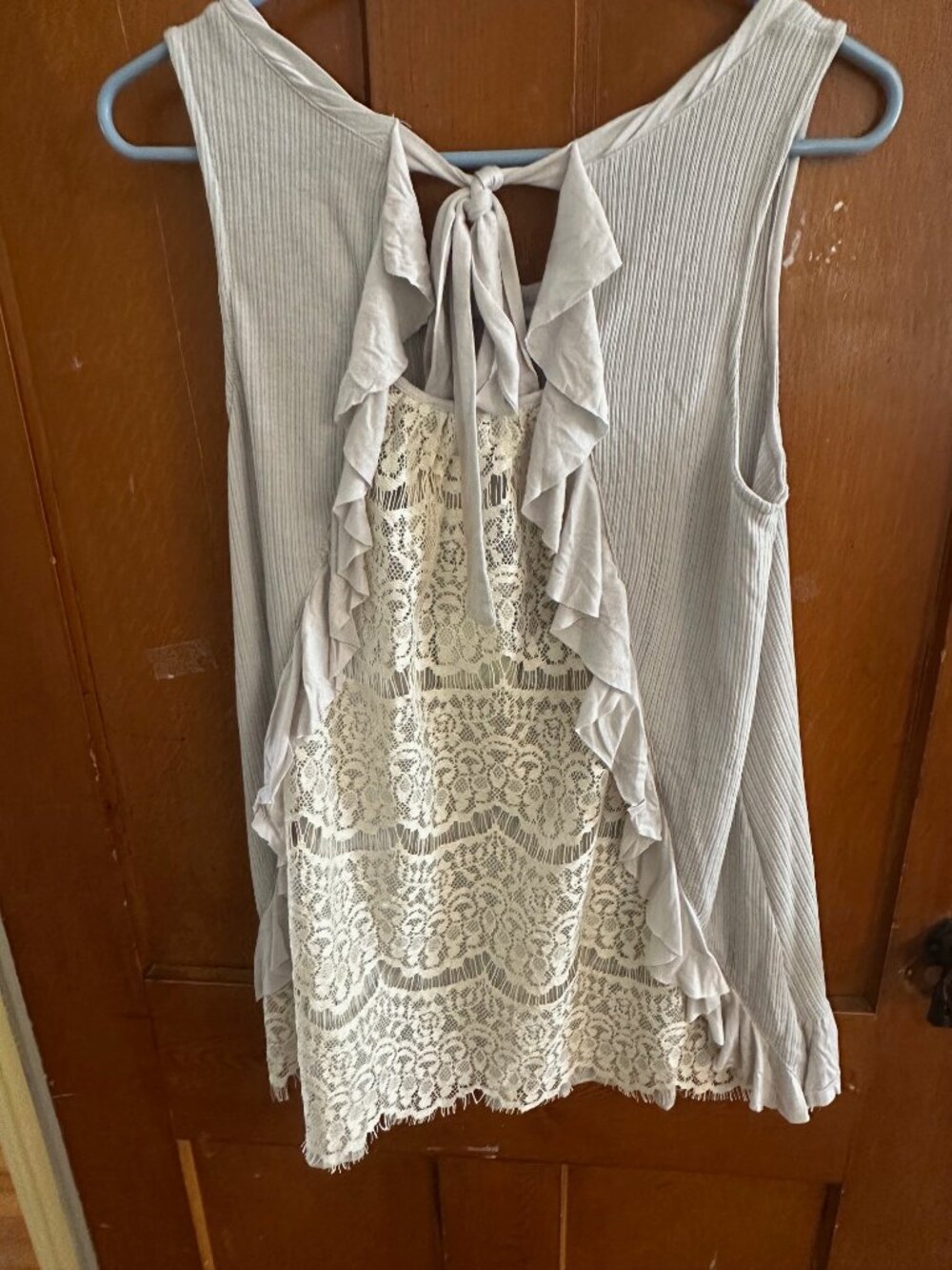 Woman's Vintage Lace Tank NWT - size small